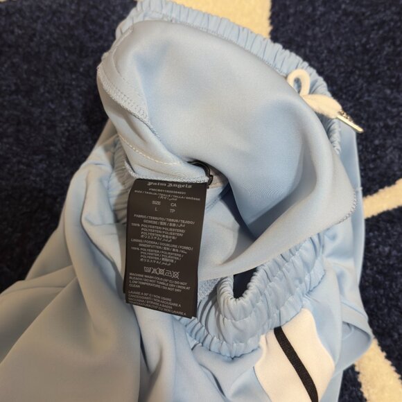 Palm Angels Men's Classic Logo Blue Track Shorts Size Large - Picture 4 of 4